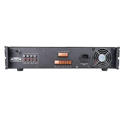 картинка Hikvision DS-QAE0A120G1-VB6 Аналоговый усилитель 120 Вт, 6 зон от компании Intant